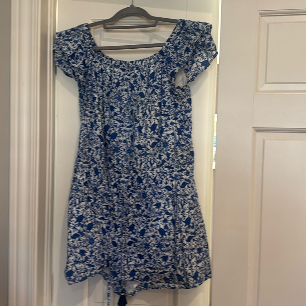 Vineyard vines cotton romper